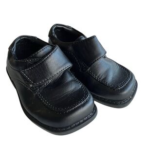 Smartfit toddler black dress shoes size 5